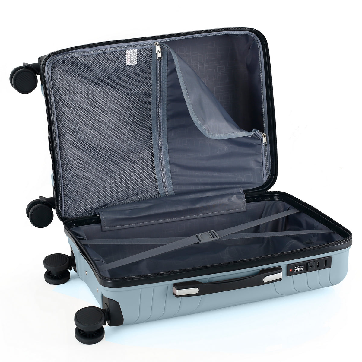 Wheeled Suitcase Large 90 Litre - Green Blue - PRE ORDER