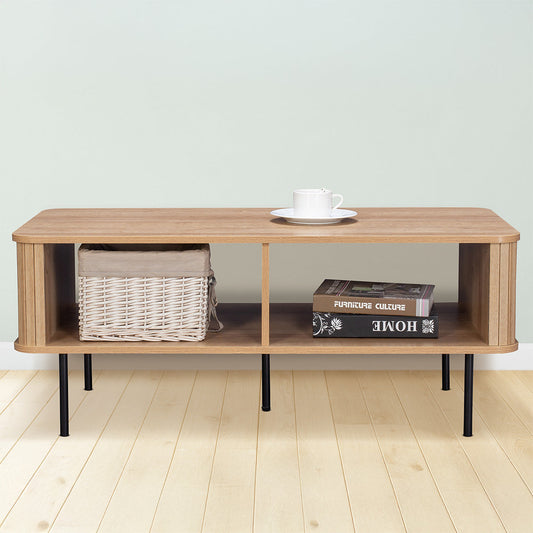 Oslo Coffee Table Natural 2 Shelves