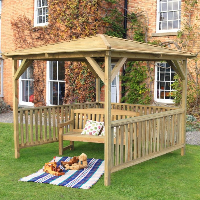 Zest Knutsford Gazebo + FREE Garden Table by Zest