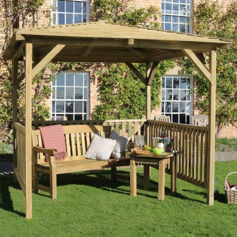 Zest Knutsford Gazebo + FREE Garden Table by Zest