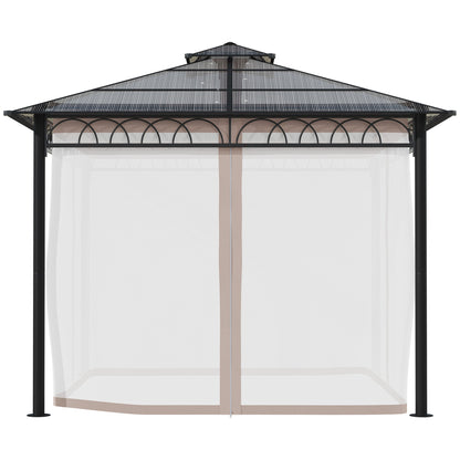 3 x 3 M Outdoor Polycarbonate Gazebo