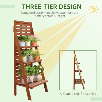 Three-Tier Plant Stand