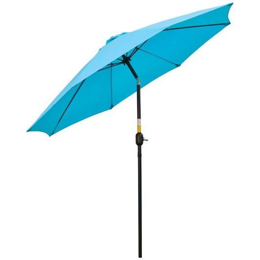 Outsunny Outsunny 2.6M Patio Parasol Sun Umbrella