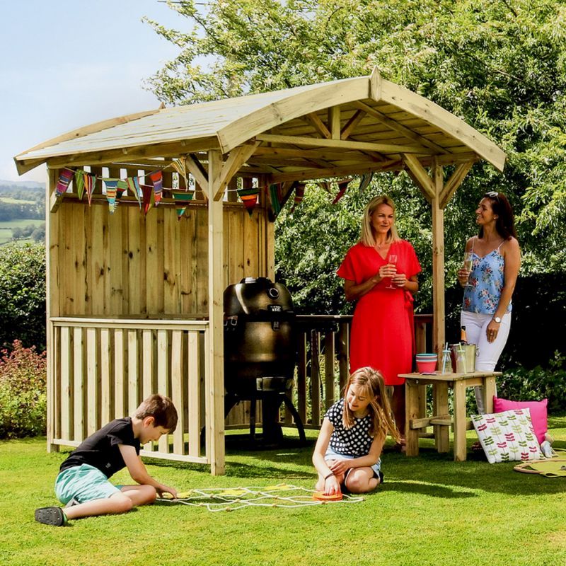 Zest Appleton Gazebo + FREE Garden Table by Zest