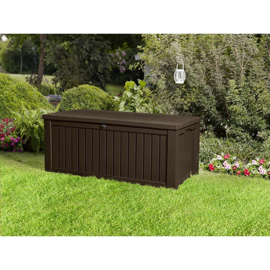 Keter Rockwood Garden Storage Bench by Keter - 2 Seats