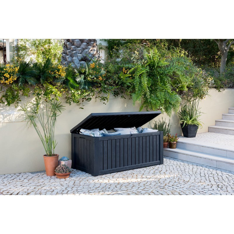 Keter Rockwood Garden Storage Bench by Keter - 2 Seats