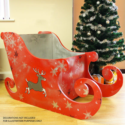 Sleigh Christmas Decoration - 120cm