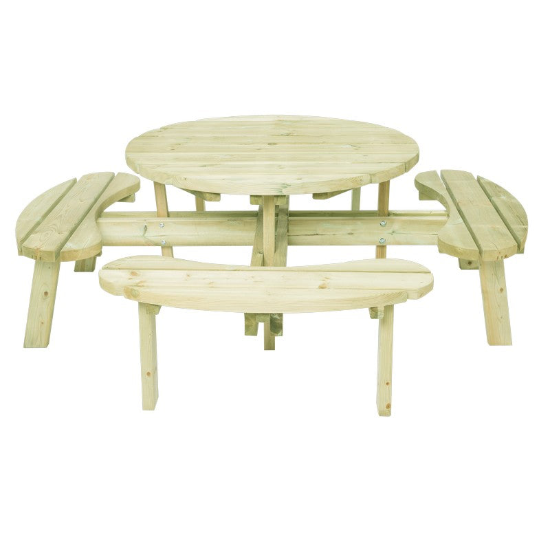 EKJU Classic Picnic Table - 4 Seat Green Tint by EKJU