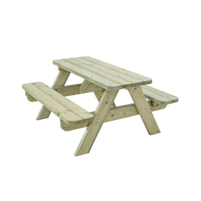 EKJU Kids Picnic Table - 4 Seat Green Tint by EKJU