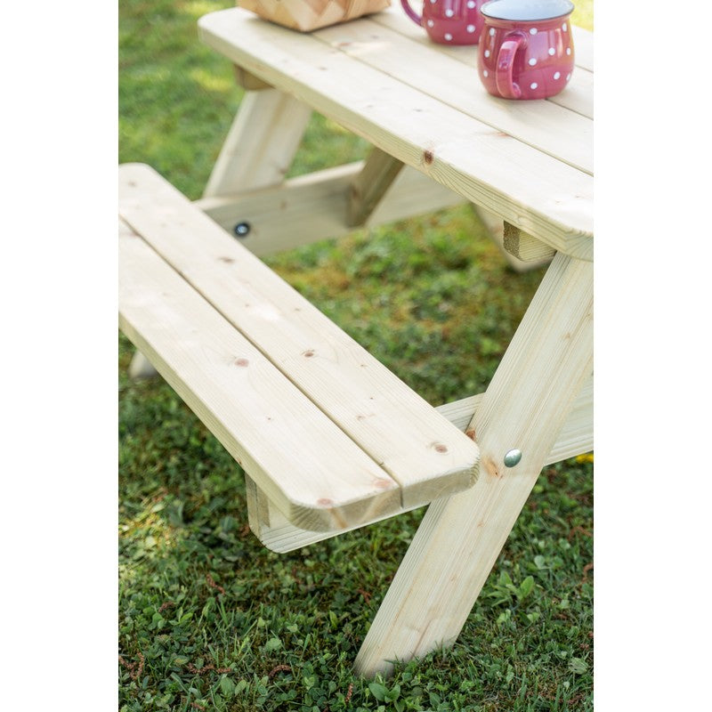 EKJU Kids Picnic Table - 4 Seat Green Tint by EKJU