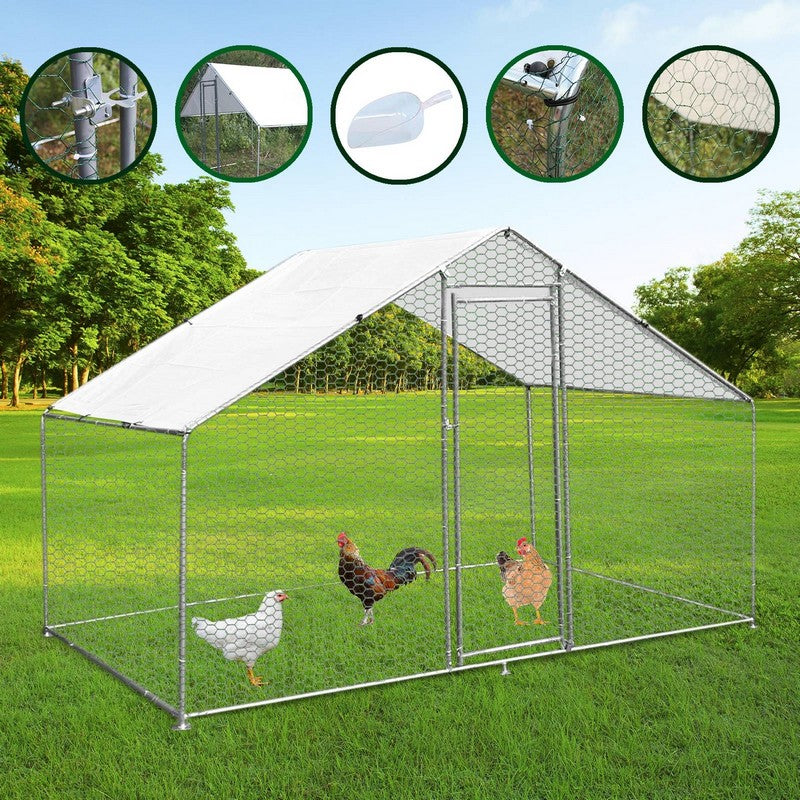 Raven Raven Roam 13' 1" x 6' 6" Apex Chicken Run - Classic