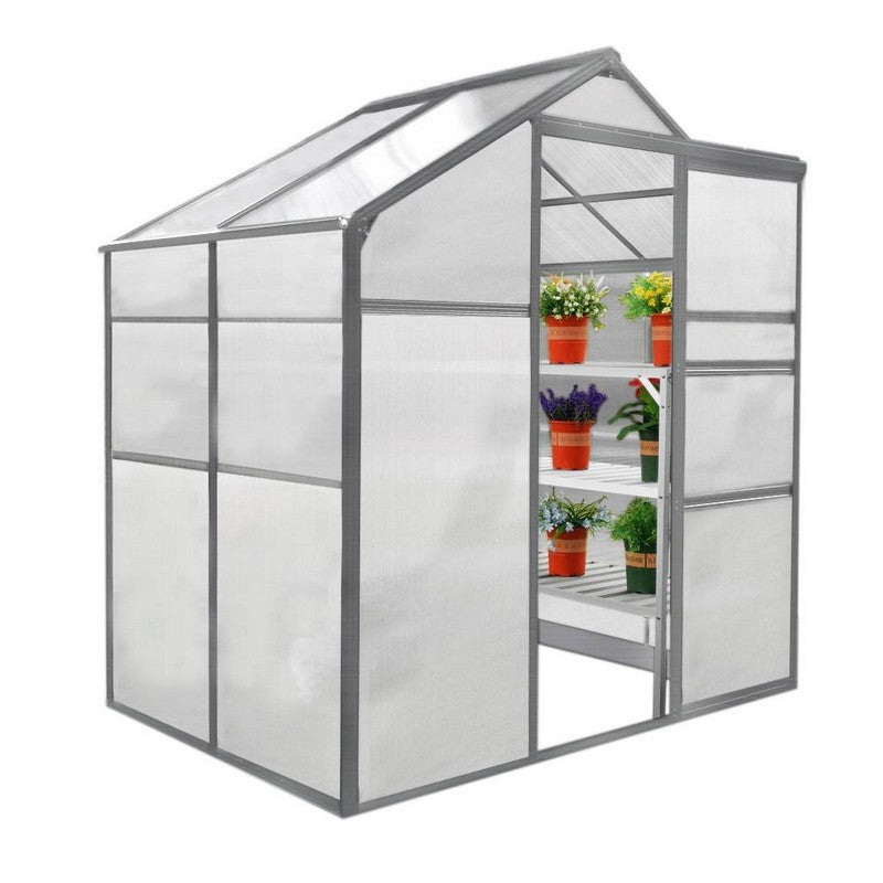 Raven Raven Crescive 6' x 4' Apex Greenhouse - Classic Polycarbonate