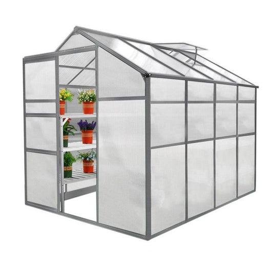 Raven Raven Crescive 6' x 8' Apex Greenhouse - Classic Polycarbonate