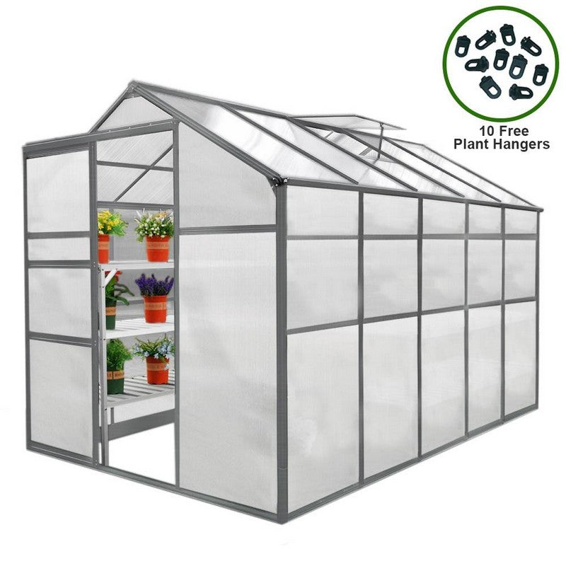 Raven Raven Crescive 6' x 10' Apex Greenhouse - Classic Polycarbonate