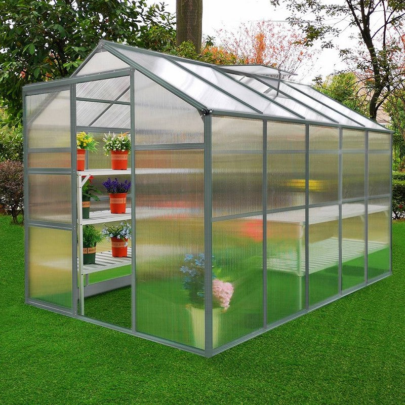 Raven Raven Crescive 6' x 10' Apex Greenhouse - Classic Polycarbonate