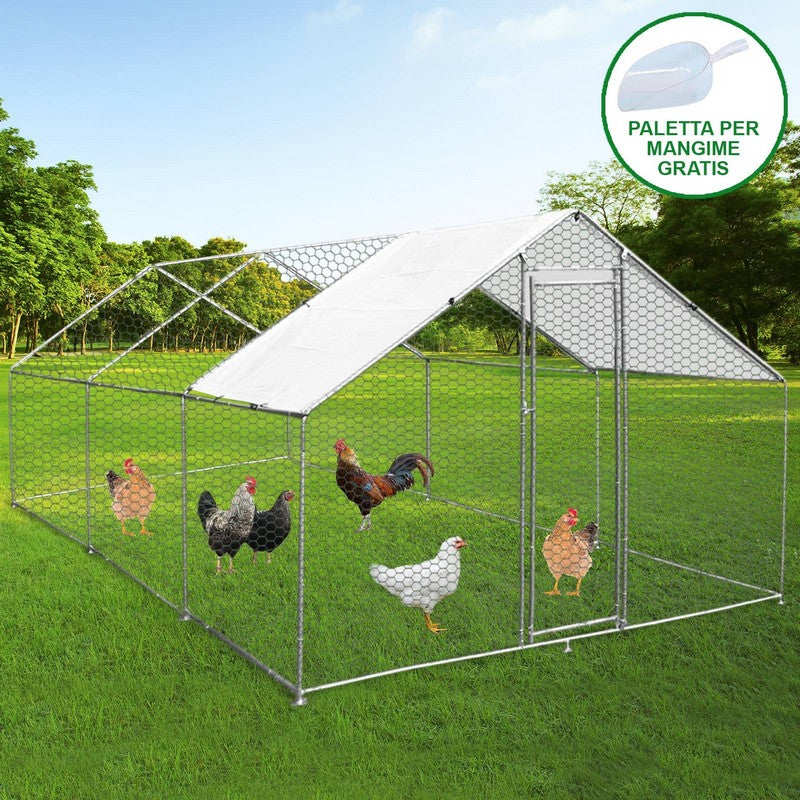 Raven Raven Roam 13' 1" x 19' 8" Apex Chicken Run - Classic