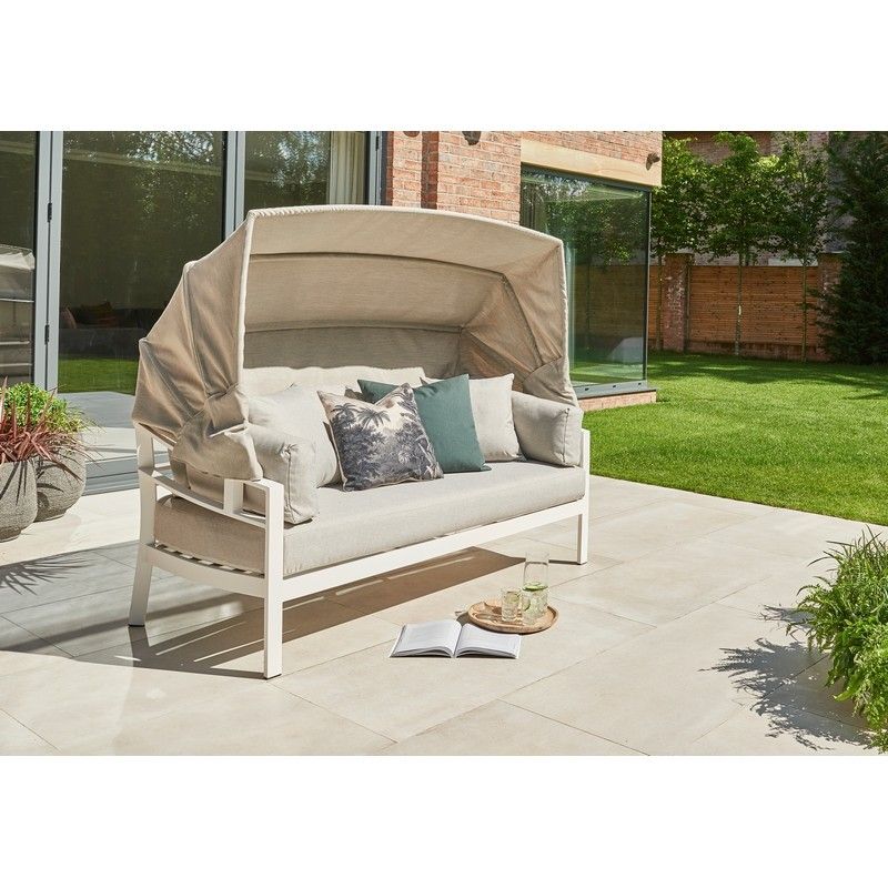 Handpicked Titchwell Garden Sofa by Handpicked - 2 Seats Beige Cushions