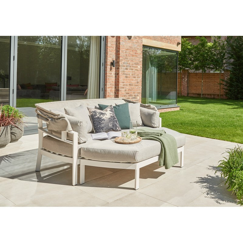 Handpicked Titchwell Garden Sofa by Handpicked - 2 Seats Beige Cushions