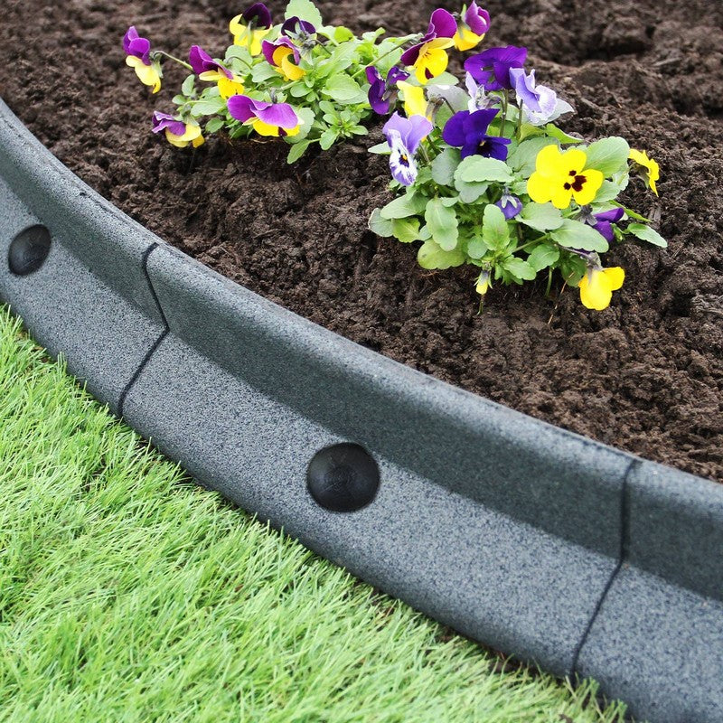 Flexible 4.8m Garden Lawn Edging by Raven