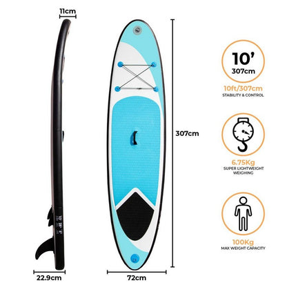 Raven 10ft Inflatable Garden Paddle Board by Raven