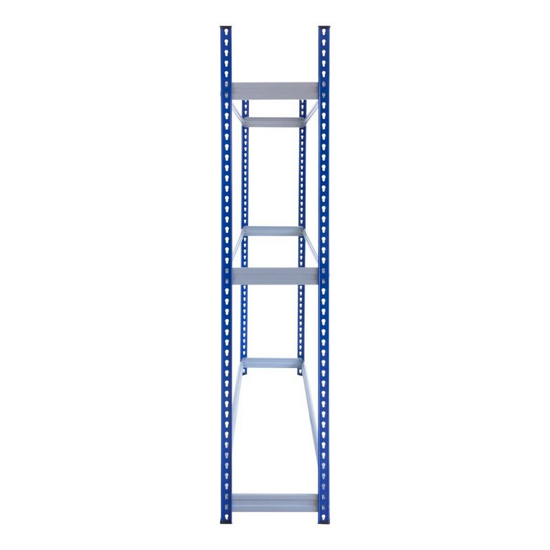 Raven Steel & MDF Shelving Unit 185cm - Blue T-Rax Tyre Racking 180cm by Raven