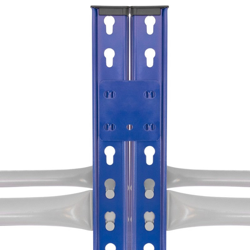 Raven Steel & MDF Shelving Unit 185cm - Blue T-Rax Tyre Racking 180cm by Raven