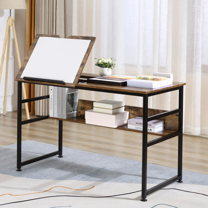 Adjustable Drafting Table Art Desk Drawing Table