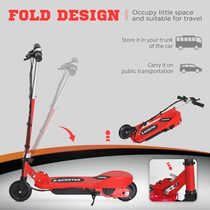 Folding Electric Kids Scooter Ride on Age 7-14