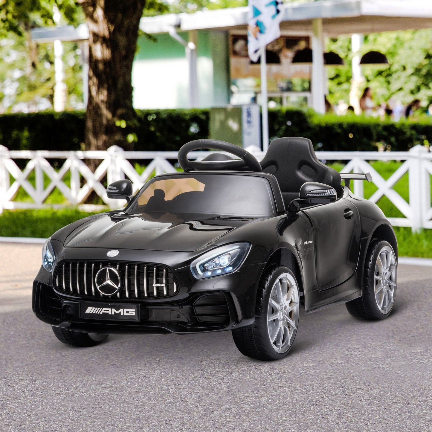 Benz GTR 12V Kids Electric Car Ride On Toy w/ Remote Control MP3