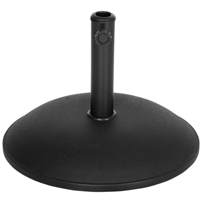 Heavy Duty Cement Parasol Umbrella Base 20kg Patio Stand Garden Outdoor Shade Holder Round