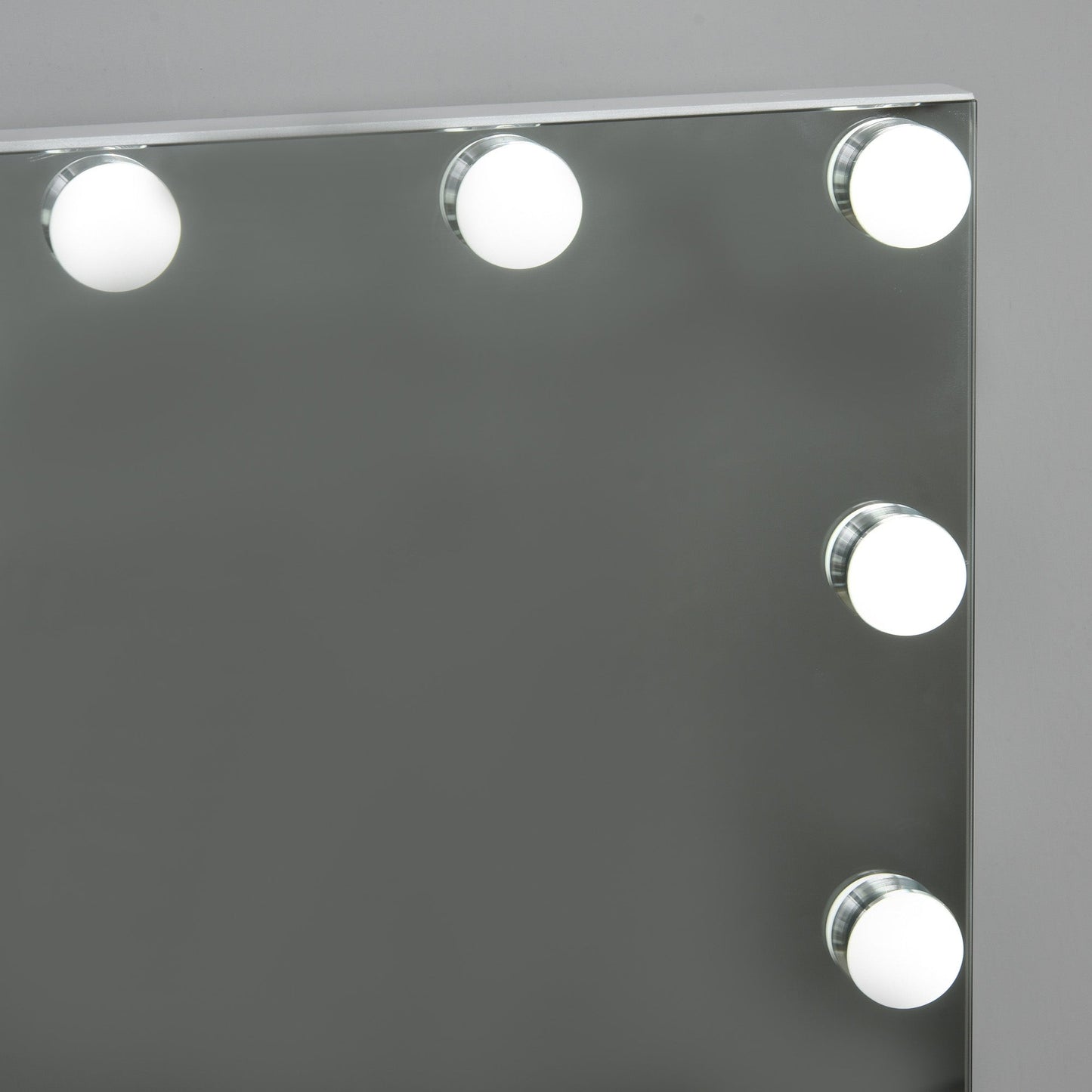 Homcom Hollywood Mirror With Lights For Makeup Dressing Table