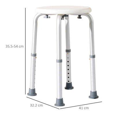 Adjustable Non-Slip Shower and Bath Stool