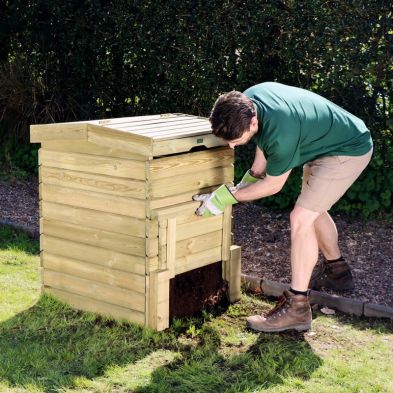 Eco Hive Garden Composter Wood 96cm by Zest