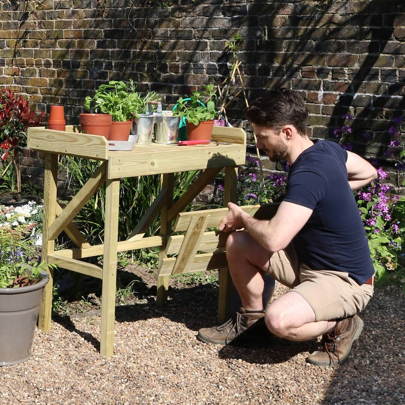 Garden Potting Bench by Zest