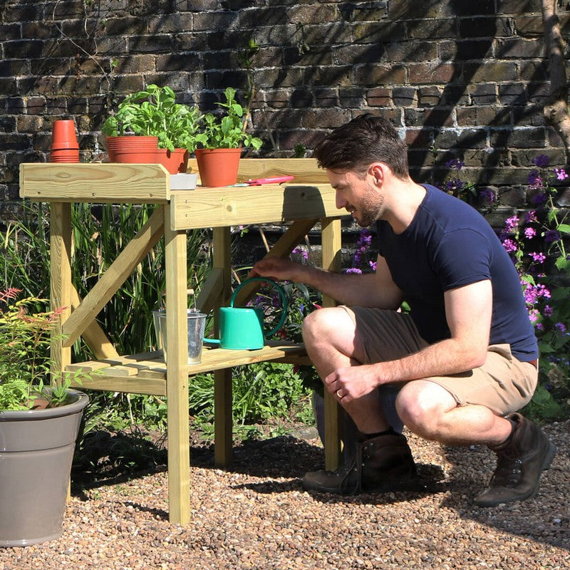 Garden Potting Bench by Zest