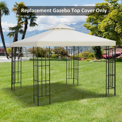 Outsunny Outsunny 3 X 3 M Gazebo Replacement Canopy Cream