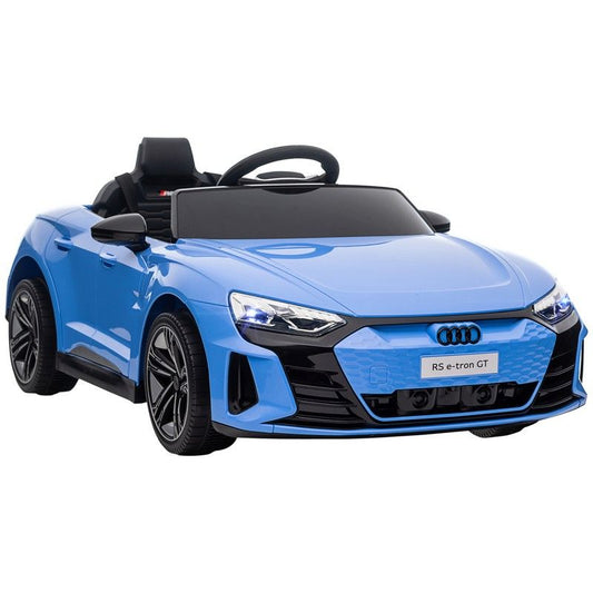 Homcom Homcom Audi Licensed 12V Kids Electric Ride-On With Remote Control Suspension System Lights Music Motor - Blue