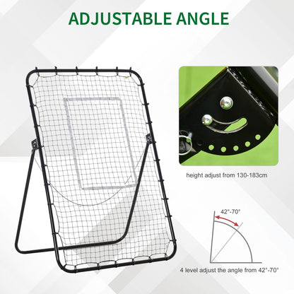 Foldable Football Rebounder Net