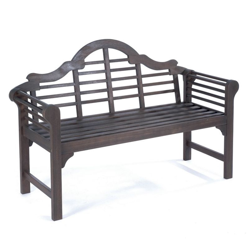 Lutyens Style Garden Bench Grey