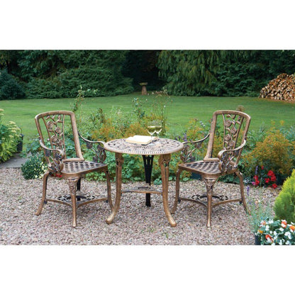 Rose Garden Armchair Set Bronze