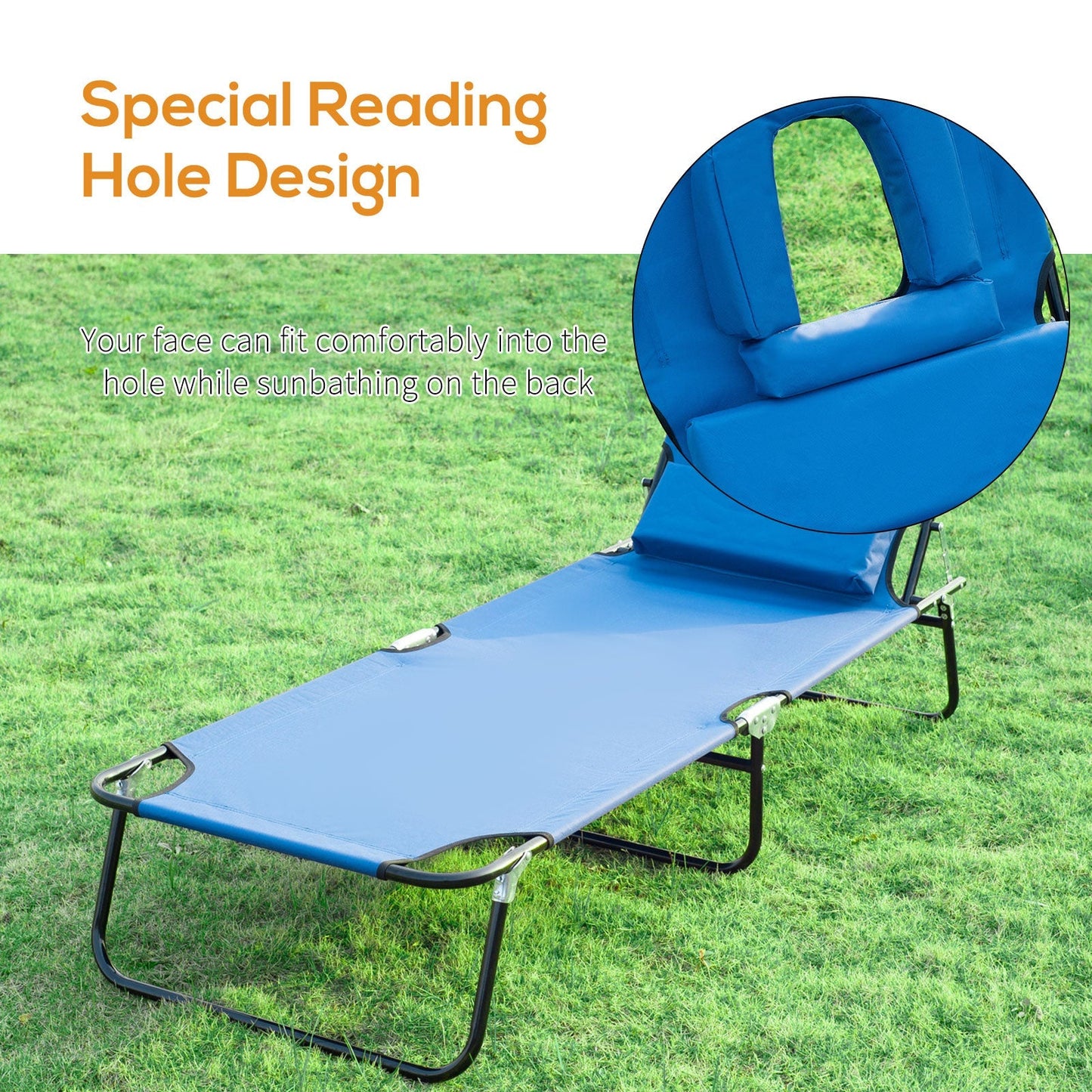 Outdoor Foldable Sun Lounger