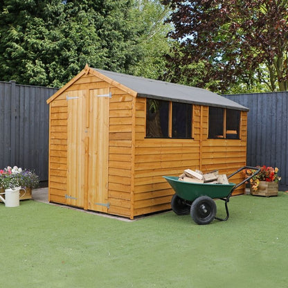 Mercia Mercia 6' 3" x 9' 10" Apex Shed - Budget Dip Treated Overlap