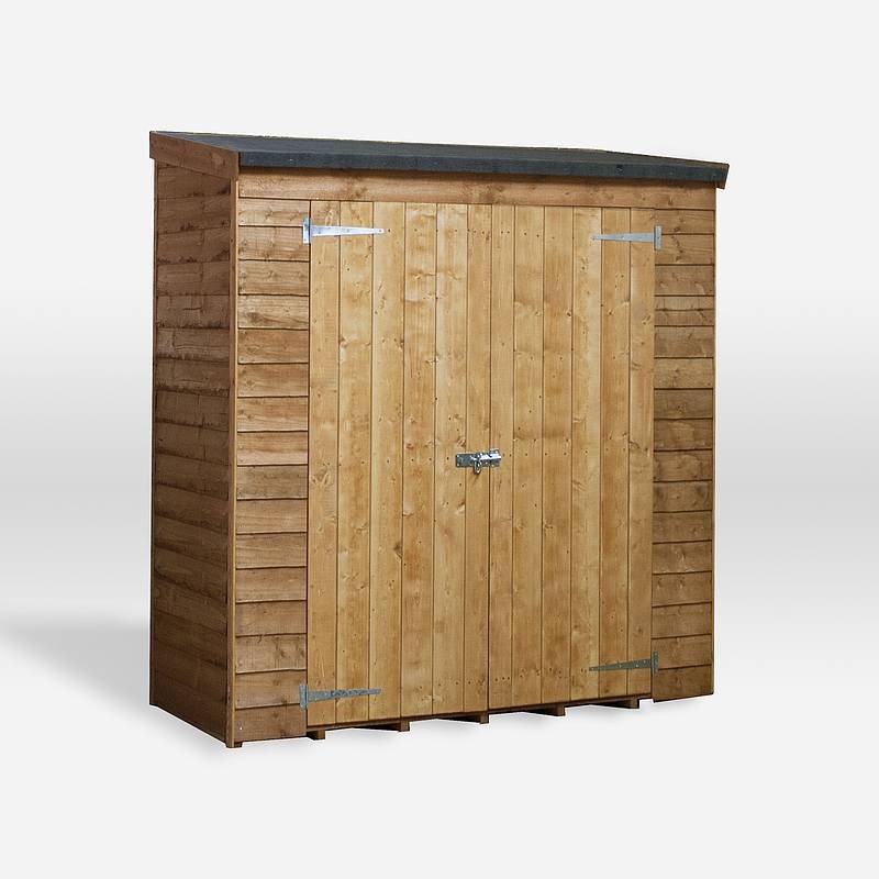 Mercia Mercia 5' 11" x 2' 9" Pent Shed - Budget Dip Treated Overlap