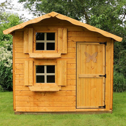 Mercia Mercia Snowdrop 7' 6" x 5' 11" Apex Children's Playhouse - Premium Dip Treated Shiplap