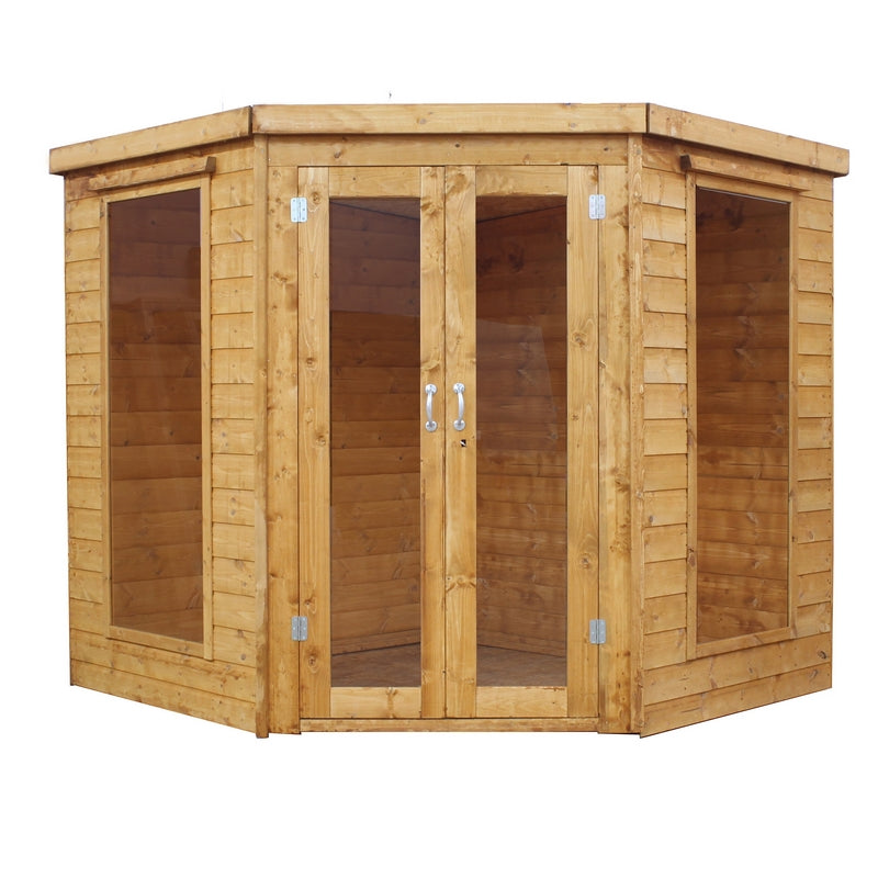 Mercia Mercia Premier 6' 9" x 6' 9" Pent Summerhouse - Premium Dip Treated Shiplap