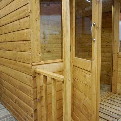 Mercia Mercia Bournemouth 7' 3" x 7' 3" Apex Summerhouse - Premium Dip Treated Shiplap