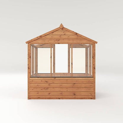 Mercia Mercia Evesham 6' 2" x 3' 11" Apex Greenhouse - Premium Dip Treated Shiplap