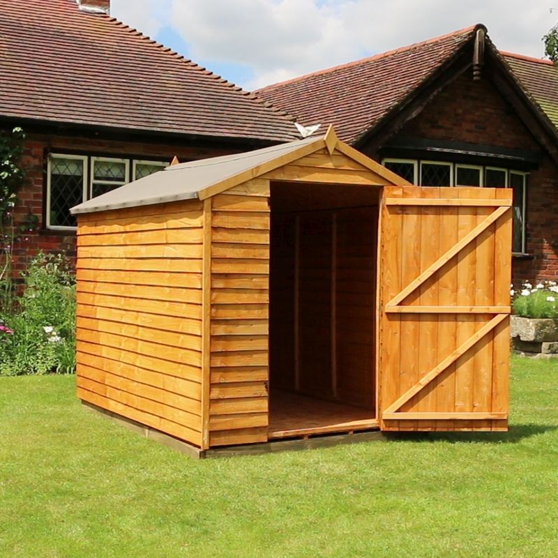 Mercia Mercia 6' 3" x 7' 10" Apex Shed - Budget Dip Treated Overlap