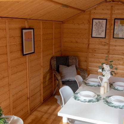 Mercia Mercia Wessex 8' 2" x 12' Apex Summerhouse - Premium Dip Treated Shiplap