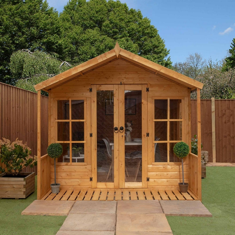 Mercia Mercia Wessex 8' 2" x 12' Apex Summerhouse - Premium Dip Treated Shiplap